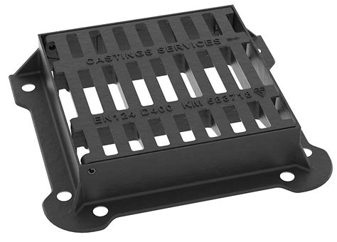 D400 Gully Grates - Made in the UK - HA104 Compliant - Heavy Duty