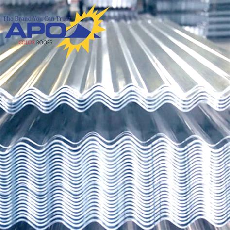 Puyat Steel Corporation - APO Galfan Corrugated Sheets | Yero