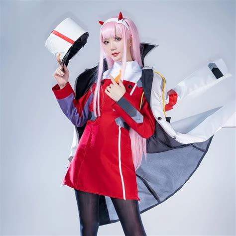 Pre Sale DARLING in the FRANXX Cosplay Costume Zero Two Cosplay Costume ...