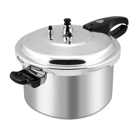 Barton 8-Quart Aluminum Pressure Cooker Stovetop Fast Cooker Pot ...