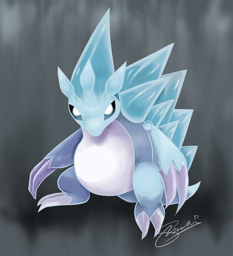 Sandslash - Alolan Form by ApplePieQueen on DeviantArt