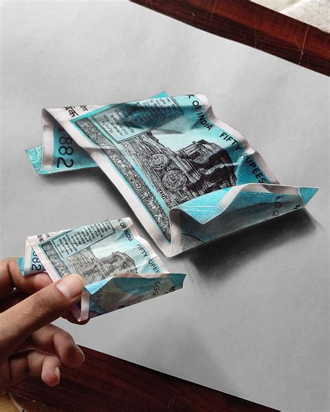 Money - Realistic Drawing on Behance