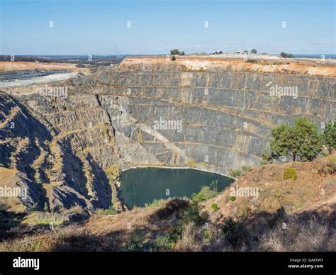 The Greenbushes lithium mine is an open-pit mining operation in Western Australia and is the ...