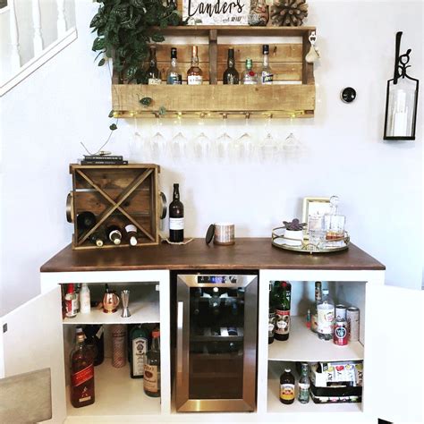 Rustic Bar Cabinet - Etsy