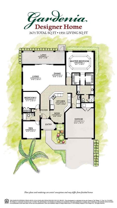 Floor Plans Of Designer Homes In The Villages Fl | Review Home Co