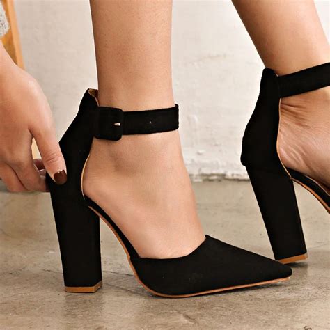 Women Pumps Ankle Strap Women Helels For Wedding Shoes Women Heels ...