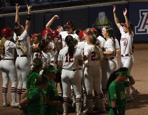 Stanford Softball: Recap: #8 Stanford SB rallies to beat #20 Oregon in Pac-12 Tournament