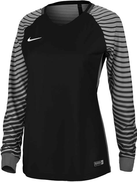 Nike Womens Gardien Goalkeeper Jersey - Black & Cool Grey