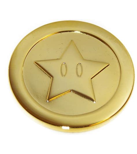 Super Mario Brothers Novelty Collector's Gold Coin - PartyBell.com