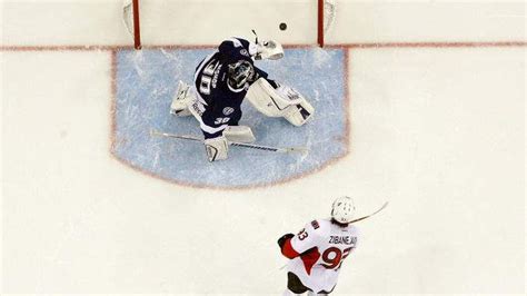 Lightning falls to Senators in shootout