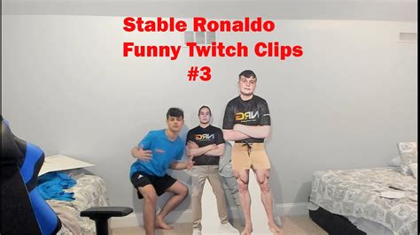 Stable Ronaldo Funny Twitch Clips/Moments #3 (NRG House) - YouTube