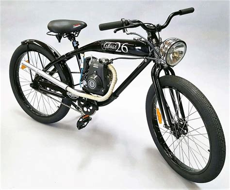 Ghost 26 gas powered bicycle by Phantom Bikes | Phantom Bikes