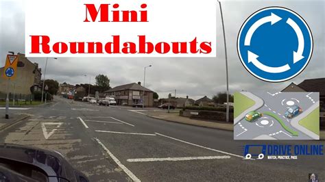 Mini Roundabouts explained - Mini Roundabouts UK Drive Online - YouTube