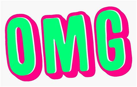 Omg Word Art Clipart , Png Download, Transparent Png , Transparent Png ...