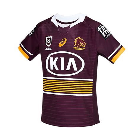 Buy 2021 Brisbane Broncos NRL Home Jersey - Youth - NRL Jerseys