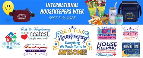 International Housekeepers Week 2023 | Gifts for Housekeepers and Hospitality Staff | Care ...