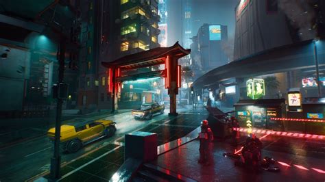 Cyberpunk 2077, Night City concept art - Domus