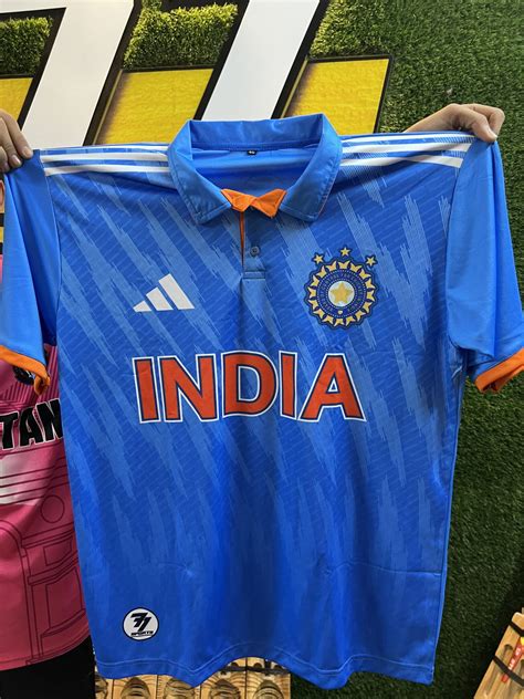 NEW INDIA TEAM JERSEY 2023 BY ADIDAS-HALF SLEEVES - 77sports - Best ...