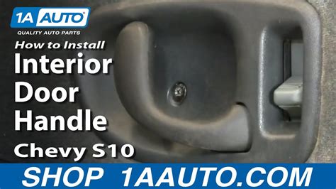 How to Replace Interior Door Handle 1999-2004 Chevy S10 Pickup | 1A Auto