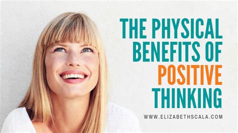 The Physical Benefits of Positive Thinking | Elizabeth Scala | Holistic Nurse | Bestselling ...