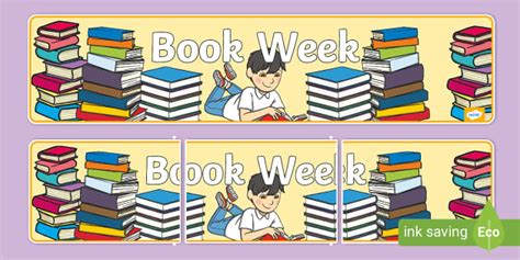 Book Week Display Banner (teacher made) - Twinkl