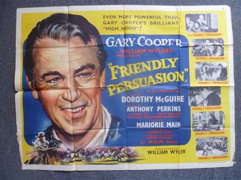 Friendly Persuasion (1956) » Posters Shop » The Cinema Museum, London