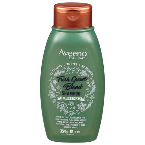 Aveeno Fresh Greens Blend Shampoo - Shop Shampoo & Conditioner at H-E-B