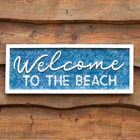 Welcome to the Beach Wall Sign | CTW Home Collection