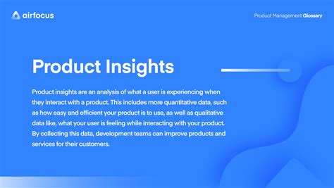 What Are Product Insights? Definition and Examples