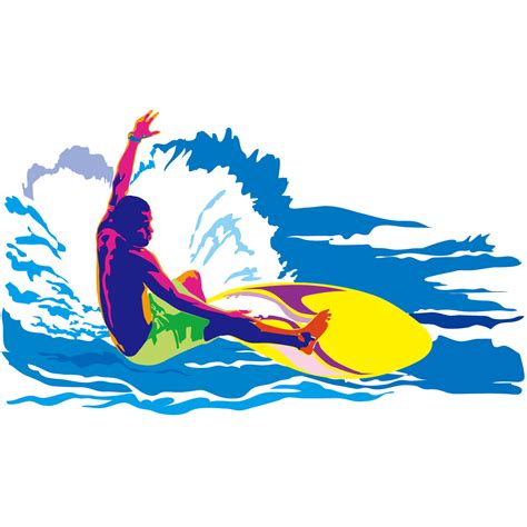 Surfing clipart wave, Surfing wave Transparent FREE for download on ...