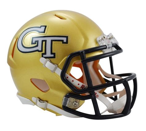 Georgia Tech Yellow Jackets Mini Helmet | Mini football helmet ...