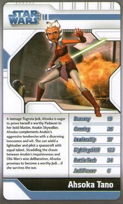 2008 Top Trumps Star Wars The Clone Wars #NNO Ahsoka Tano | Trading ...