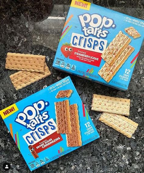 “New” Kellogg’s Pop Tarts Crisps will also be out soon | Pop tart flavors, Pop tarts, Tart