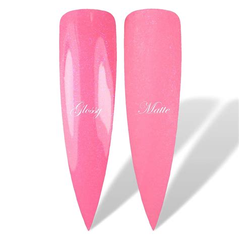 Pink Shimmer Gel Nail Polish - Hema Free - UV/LED- Australia - Diamonds & Gloss Australia