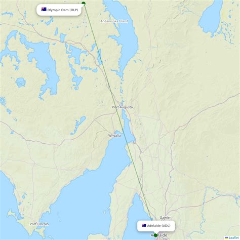 Olympic Dam airport map | Olympic Dam (OLP) | Airport Information