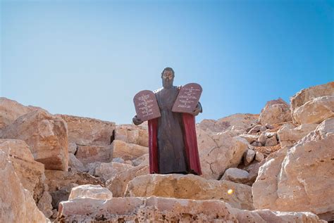 Moses and the 10 Commandments at Mount Sinai - The Shrine | Shrine, Moses and the 10 ...