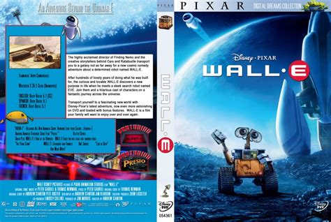 Wall-E - Movie DVD Custom Covers - WallE :: DVD Covers