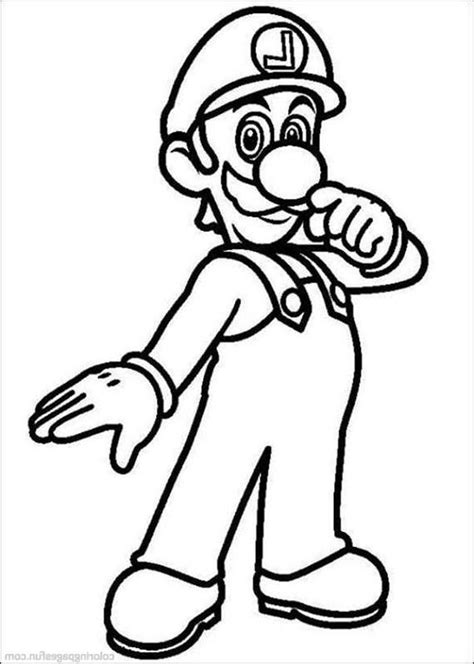 Print Mario And Luigi Coloring Pages - Coloring Home