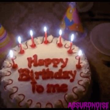 Happy Birthday To Me Horror Movies GIF by absurdnoise - Find & Share on GIPHY