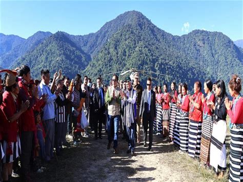 Arunachal Pradesh Governor visits vibrant border village Hurii in Kurung Kumey district