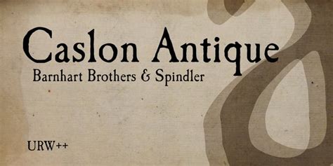 Caslon Antique Font | Webfont & Desktop | MyFonts