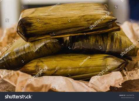 Tamales Jarochos Closeup Known Tamales Veracruzanos Stock Photo ...