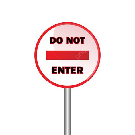 Do Not Enter Sign Clip Art