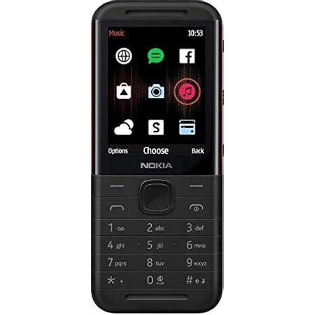 Nokia 5310 Dual SIM Keypad Phone with MP3 Player, Wireless FM Radio and ...