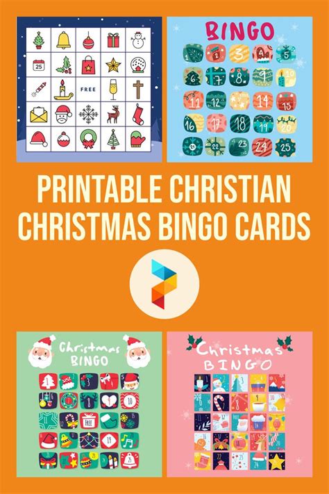 Printable Christian Christmas Bingo Cards | Christian christmas, Christmas bingo cards ...