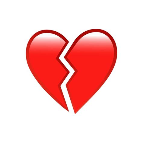 Broken Heart Emoticon Facebook