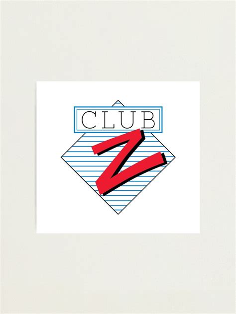 "Club Z Zellers Logo" Photographic Print for Sale by StudioMarimo | Redbubble