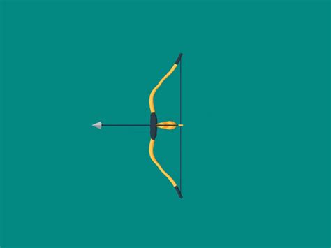 Bow & Arrow Animation by Pete Barr on Dribbble