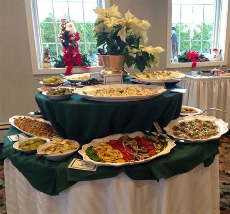 Food from our garde manger on our brunch buffet. All decorated for the ...