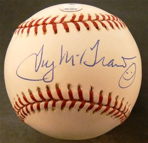 Lot Detail - Tug McGraw Autographed Baseball